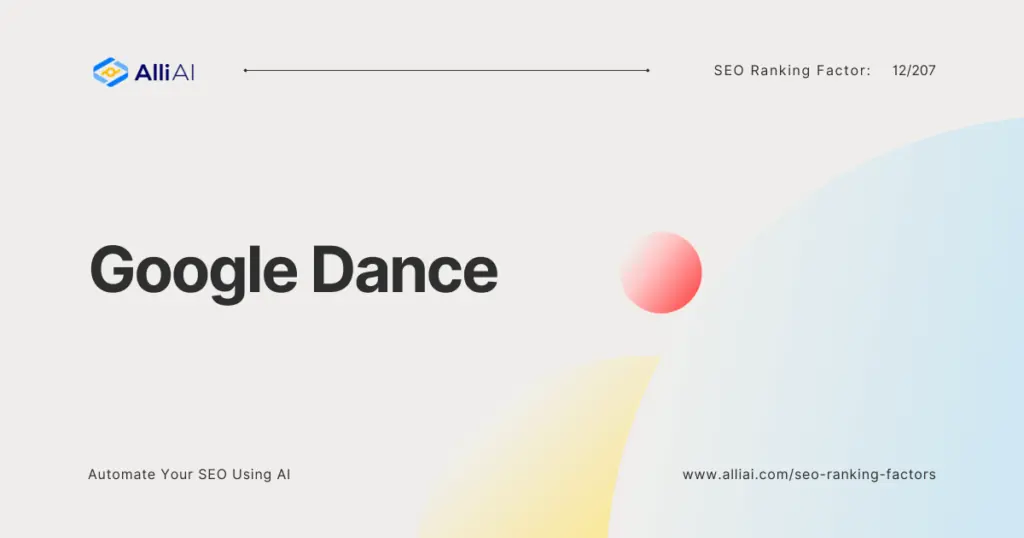Google Dance | Cover Image