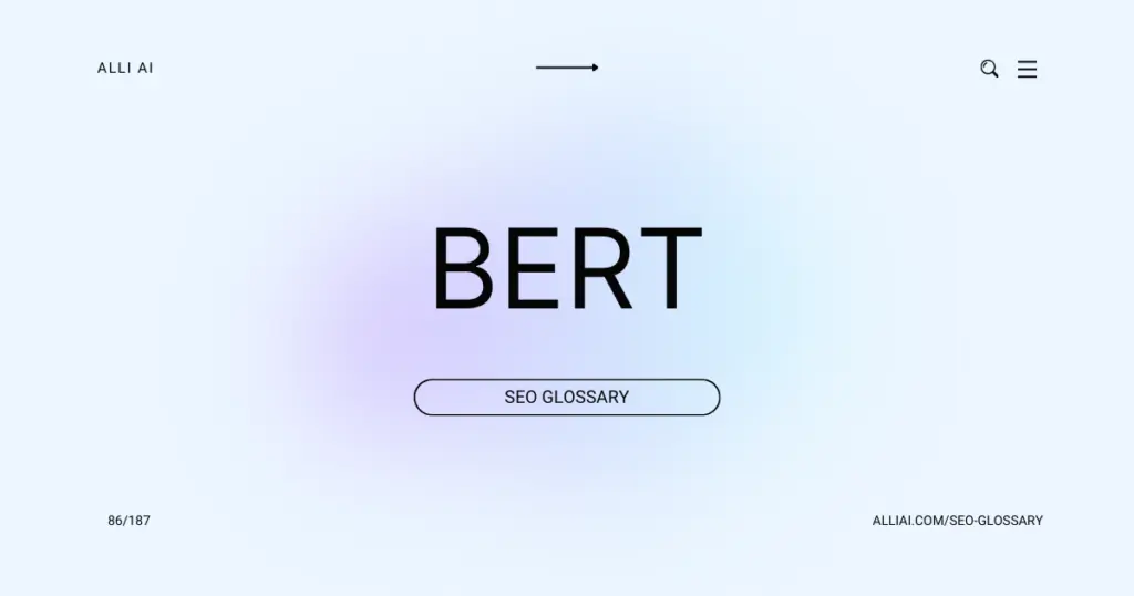 BERT (Google Algorithm Update) | Cover Image