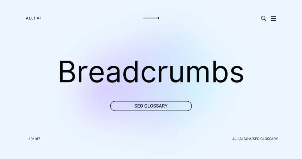 Breadcrumbs | Cover Image