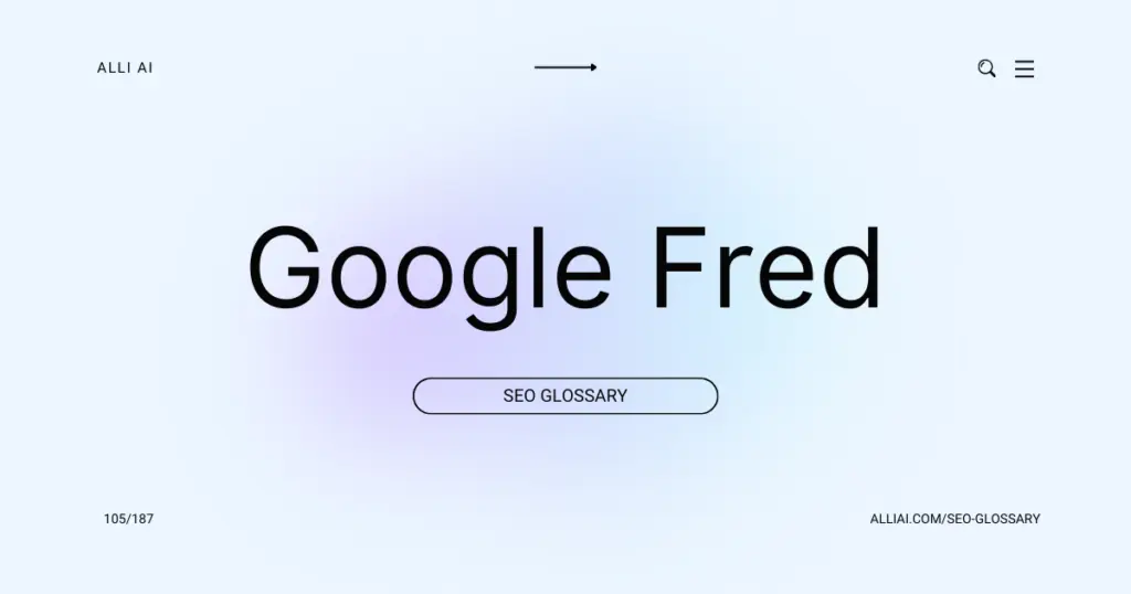 Google Fred | Cover Image