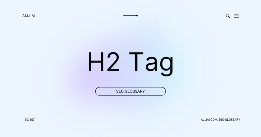 H2 Tag | Cover Image