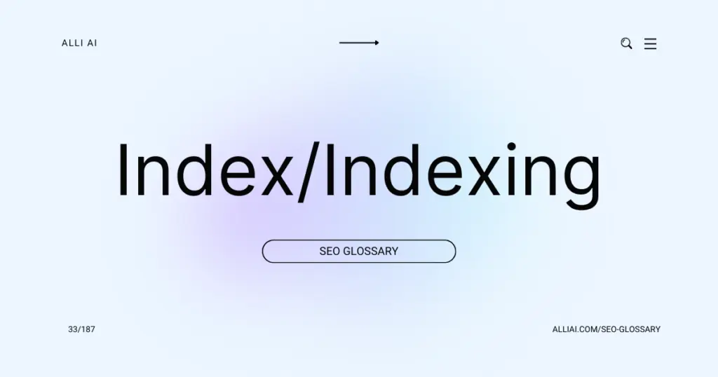 Index/Indexing | Cover Image