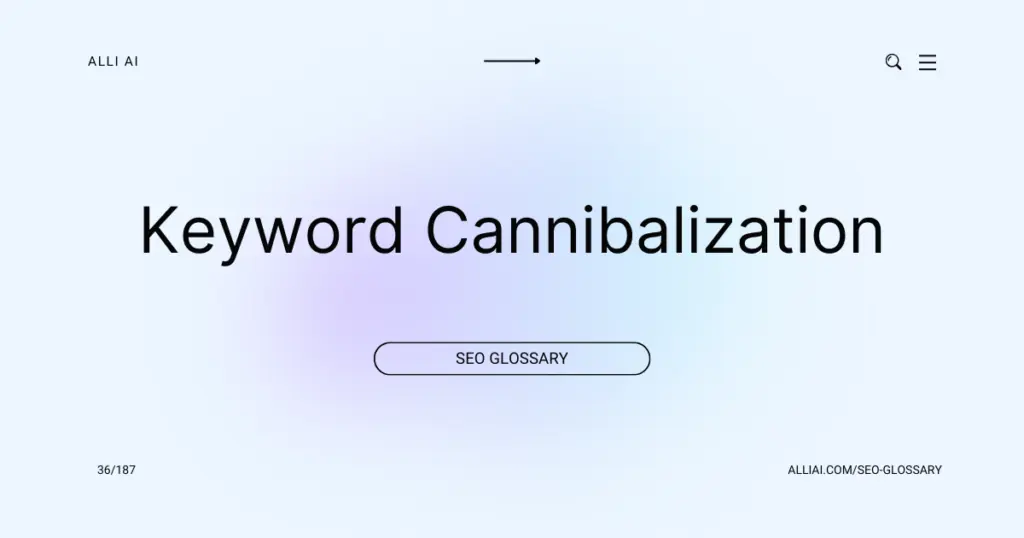 Keyword Cannibalization | Cover Image