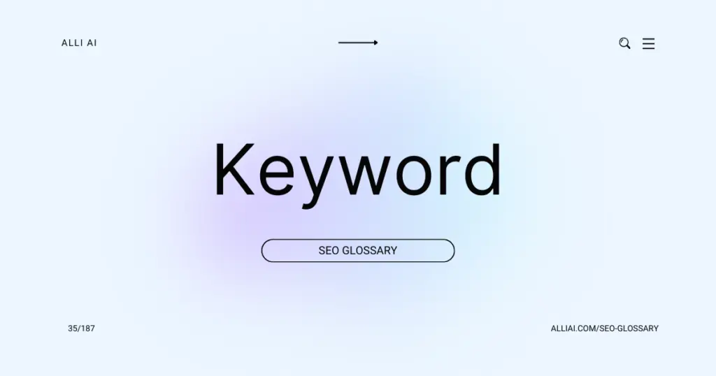 Keyword | Cover Image