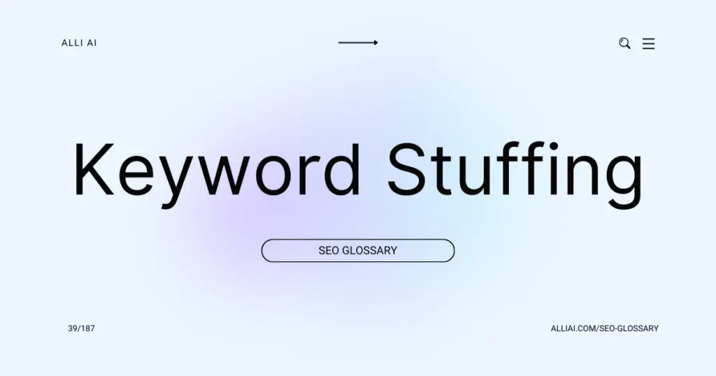 Keyword Stuffing | Cover Image