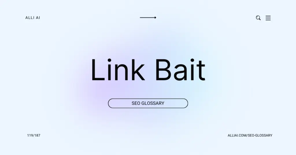 Link Bait | Cover Image