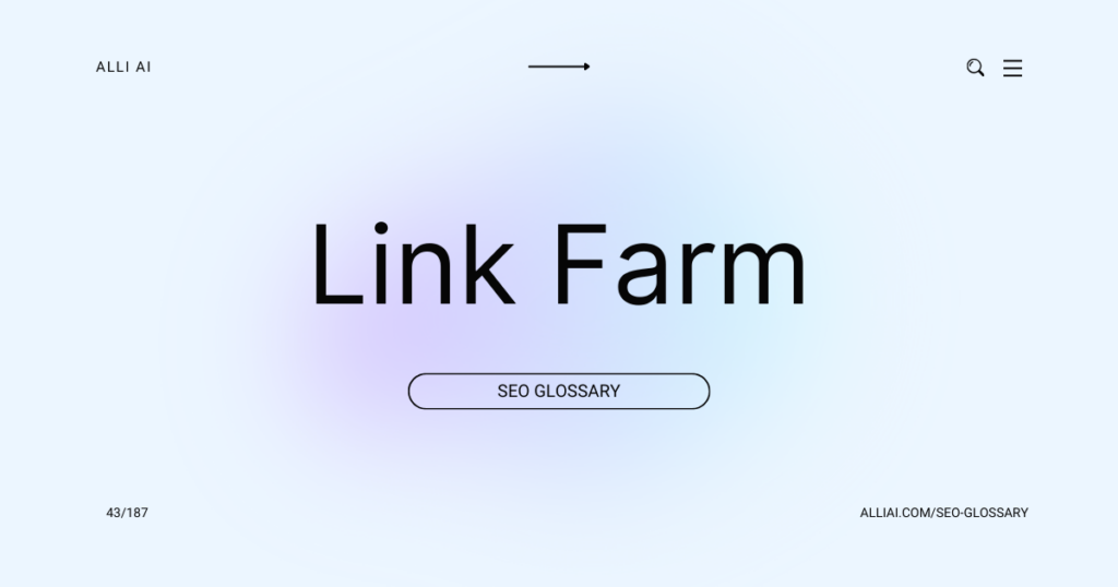 Link Farm | Cover Image