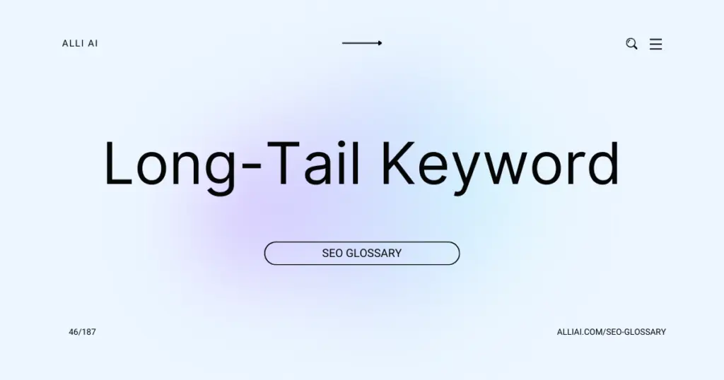 Long-Tail Keyword | Cover Image