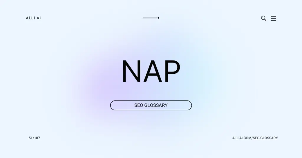 NAP (Name