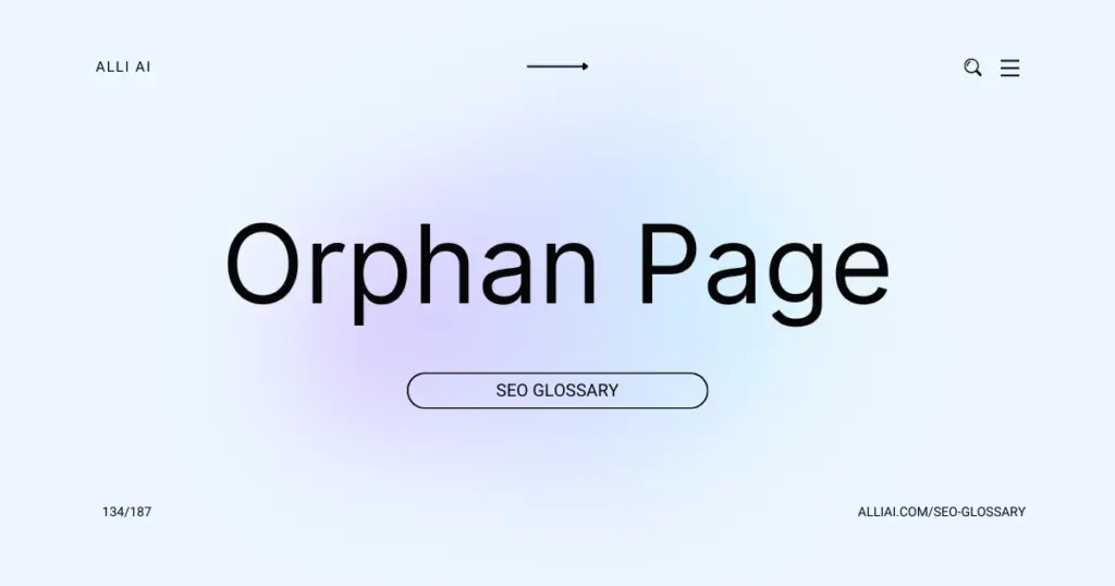 Orphan Page | Cover Image