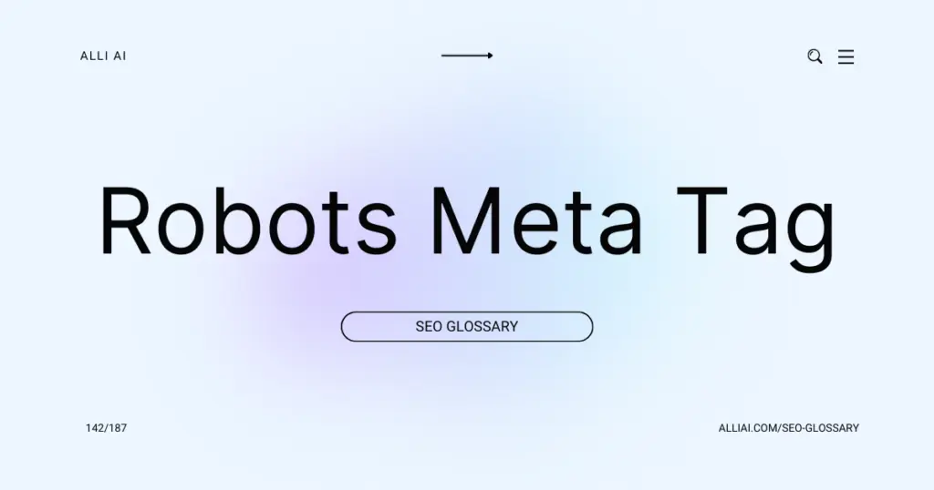 Robots Meta Tag | Cover Image