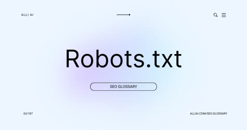 Robots.txt | Cover Image