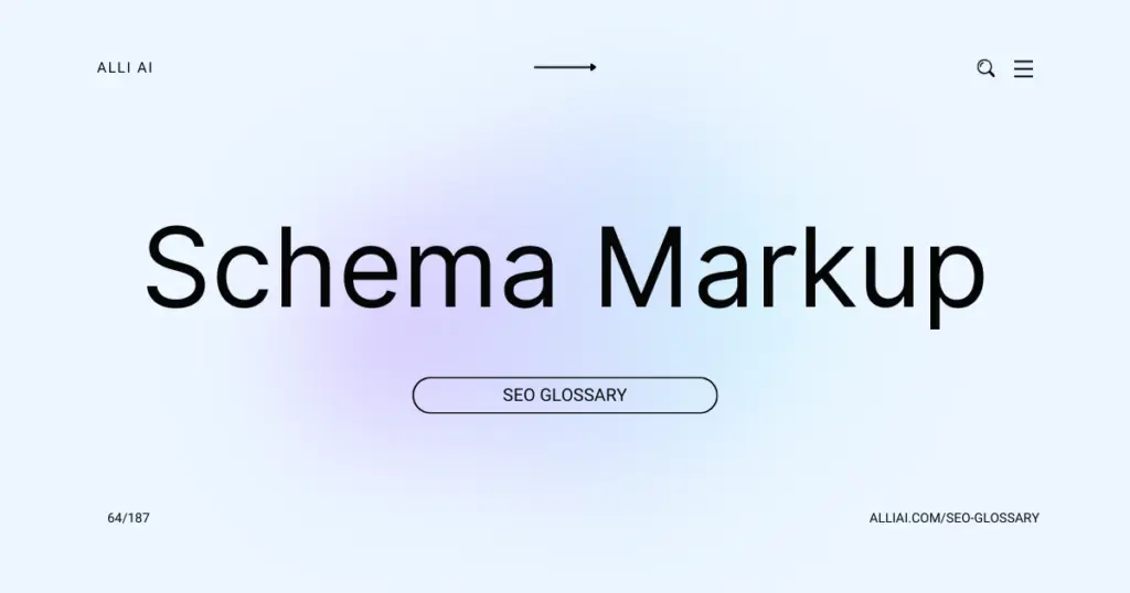 Schema Markup | Cover Image