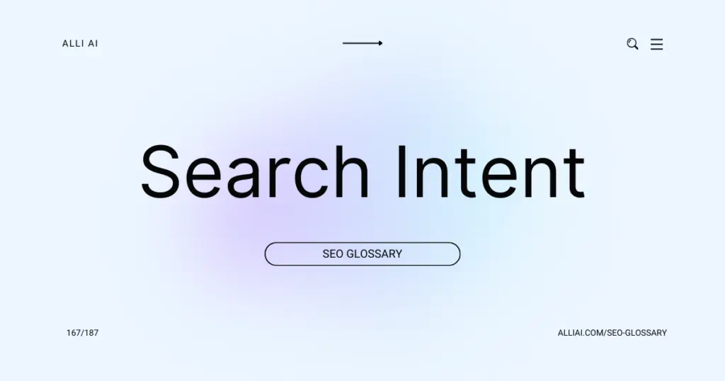 Search Intent | Cover Image