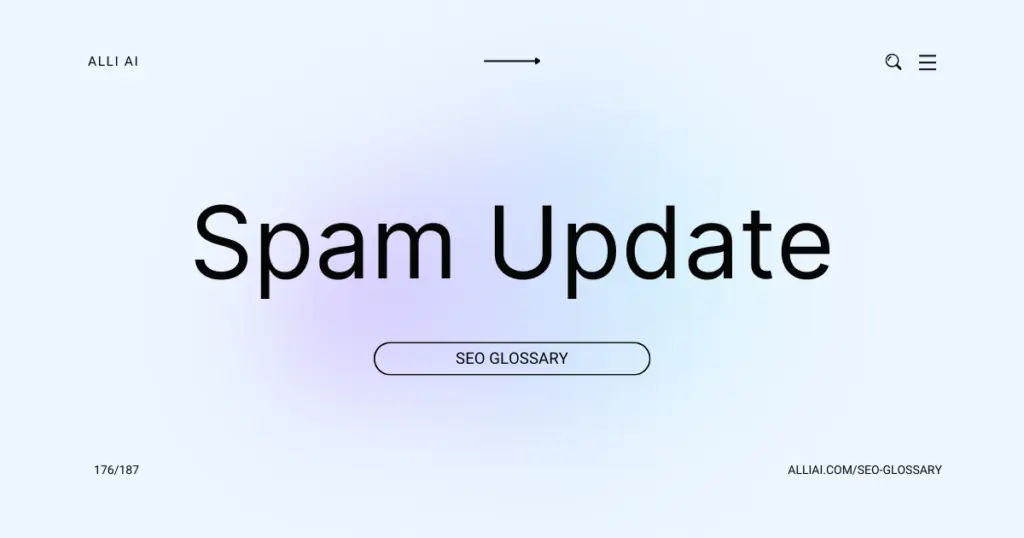 Spam Update | Cover Image