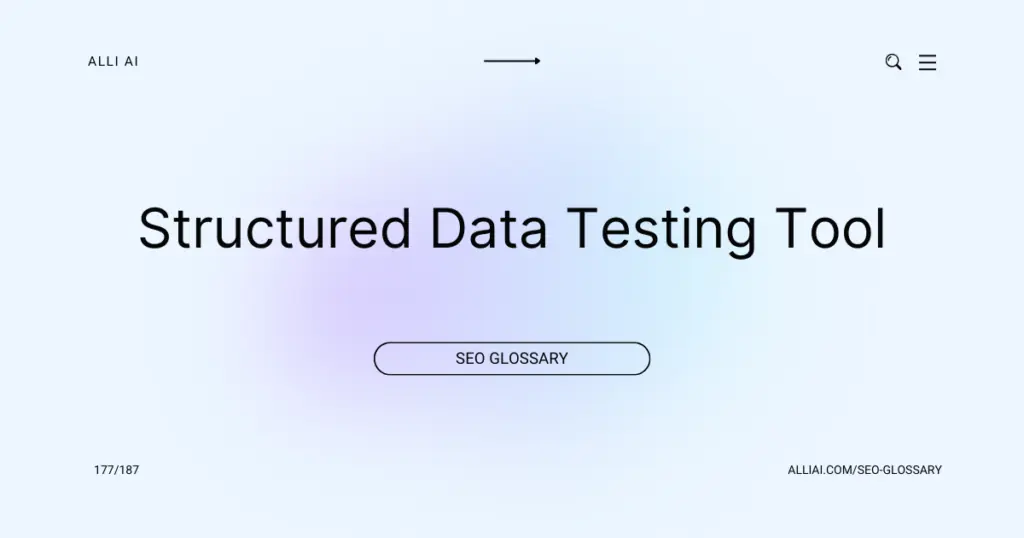 Structured Data Testing Tool | Cover Image