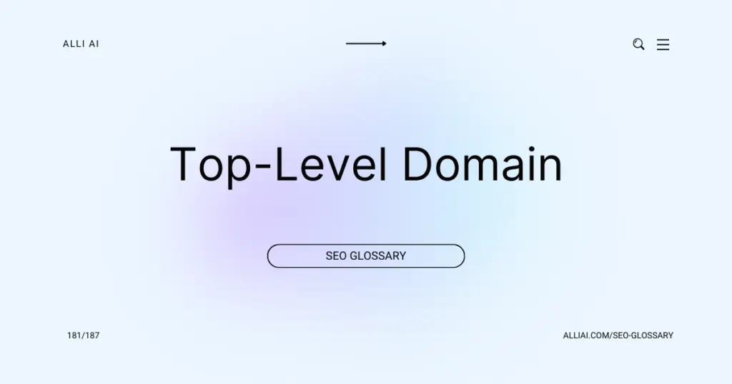 Top-Level Domain (TLD) | Cover Image