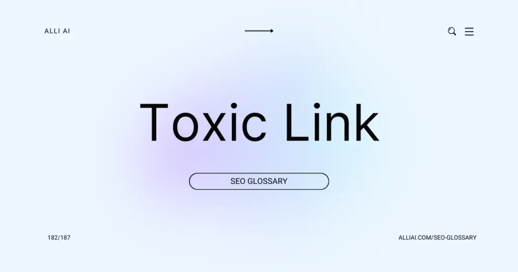 Toxic Link | Cover Image