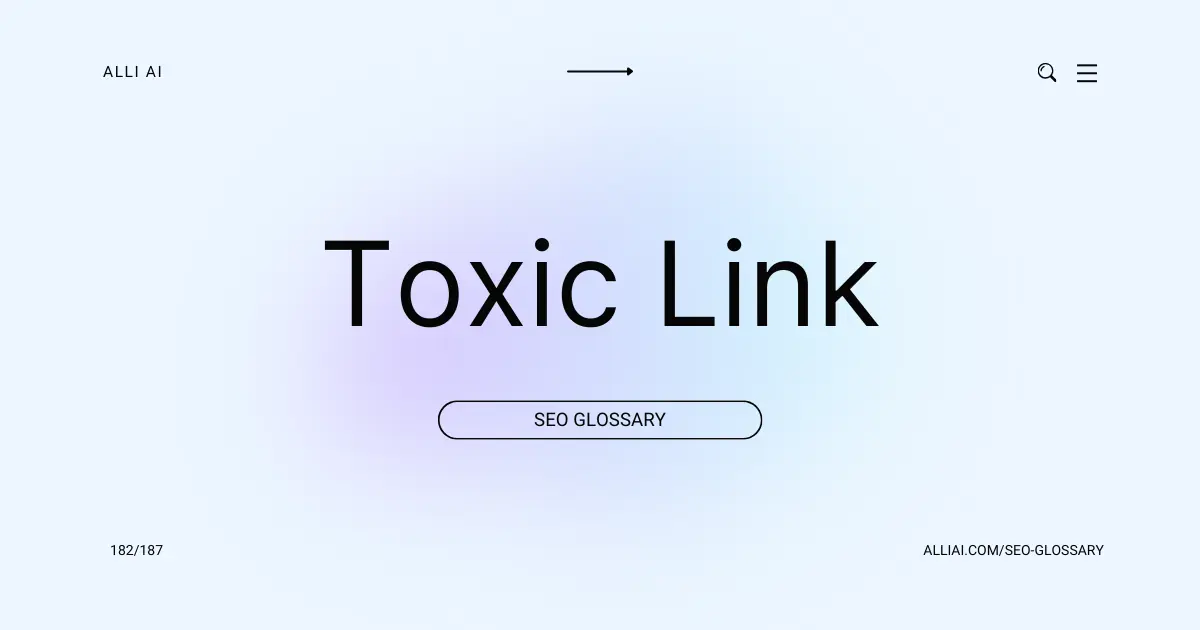 Toxic Link | Cover Image